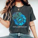 Autism Awareness Month Mindfulness Blue Puzzle Sunflower T-Shirt Autism Awareness Month Mindfulness Blue Puzzle Sunflower T-Shirt