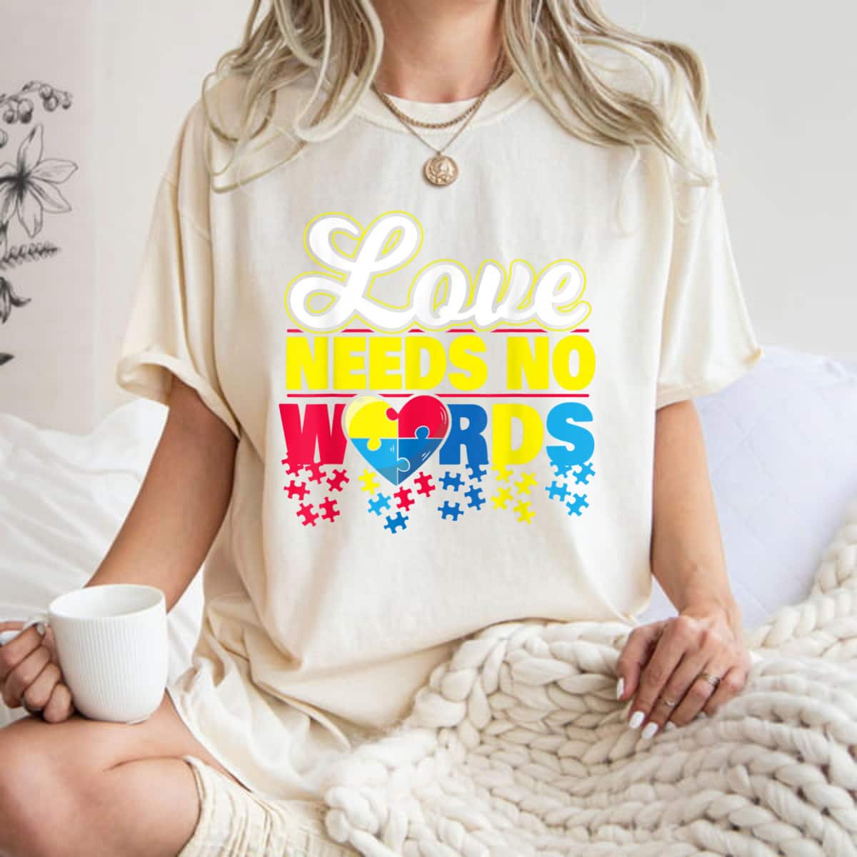 Autism Awareness Women Aspergers Heart T-Shirt Autism Awareness Women Aspergers Heart T-Shirt