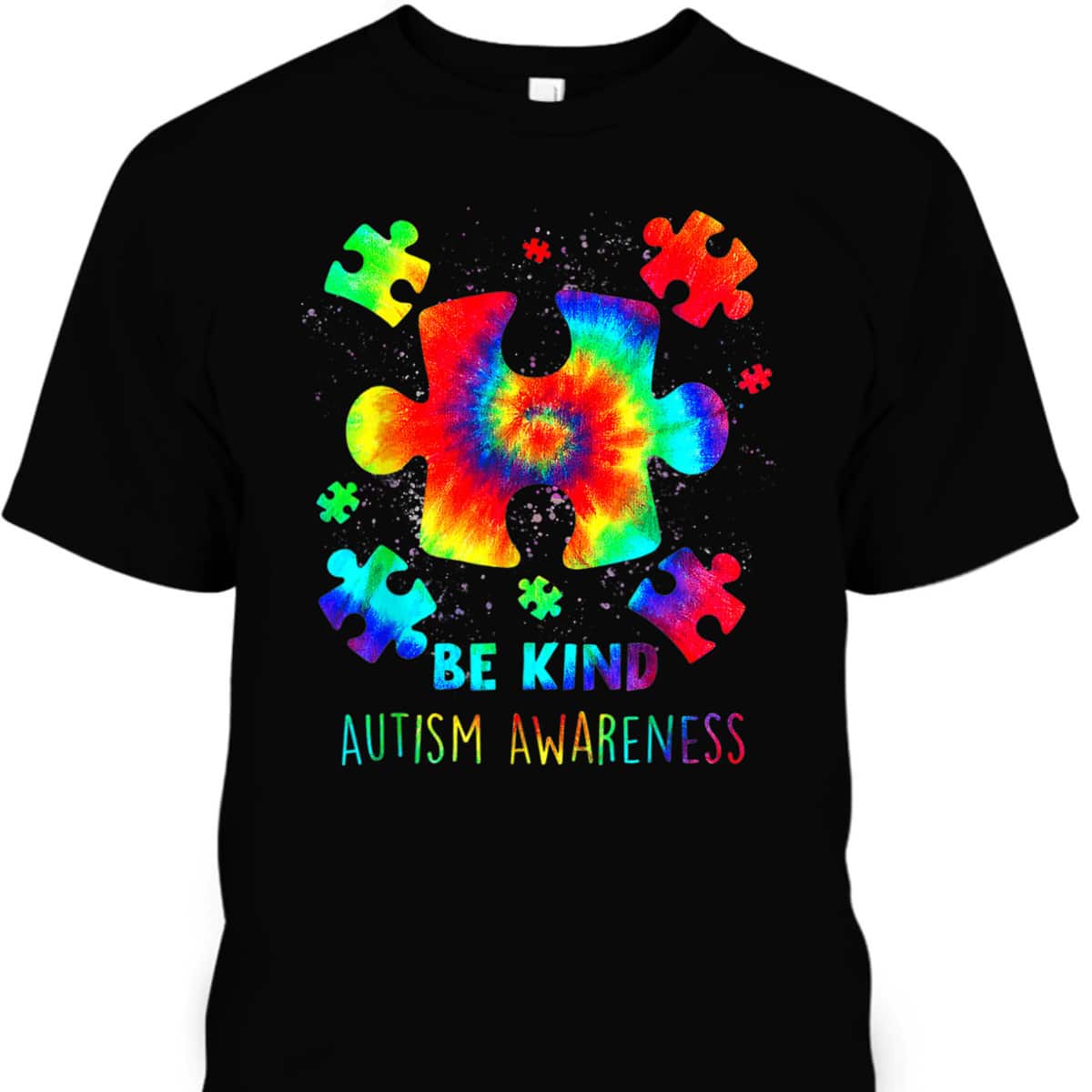 Live Love Accept Autism Awareness Support Acceptance Tie Dye T-Shirt Live Love Accept Autism Awareness Support Acceptance Tie Dye T-Shirt