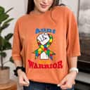 Aunt Of A Warrior Puzzle Ribbon Cool Autism Awareness Gift T-Shirt