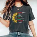 Puzzle Piece Quotes Inspirational Autism Awareness Gift T-Shirt