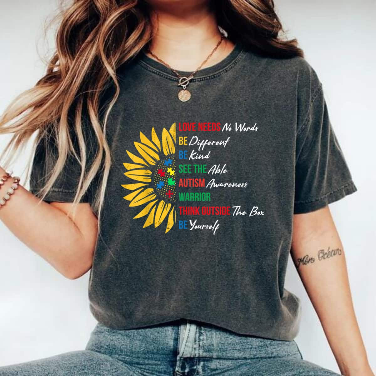 Puzzle Piece Quotes Inspirational Autism Awareness Gift T-Shirt Puzzle Piece Quotes Inspirational Autism Awareness Gift T-Shirt