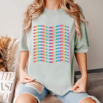 Connection Over Compliance Autism Awareness Mental Health T-Shirt