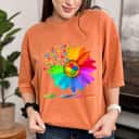Flower Accept Understand Love Autism T-Shirt