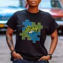 Different Not Less - Autism Puzzle Piece T-Shirt Different Not Less - Autism Puzzle Piece T-Shirt