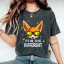 Autism Awareness Puzzle Piece Fox Boys Kids Gift T-Shirt