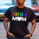 Autism Mom - Red Instead Infinity T-Shirt