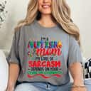 Autism Awareness Women Mom Autism T-Shirt