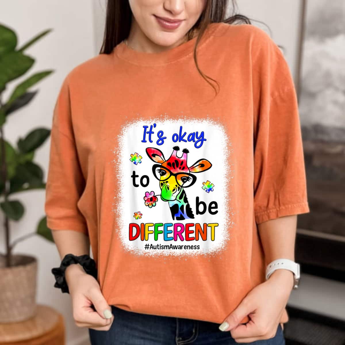 Its Ok To Be Different Autism Awareness Acceptance Women Kid T-Shirt Its Ok To Be Different Autism Awareness Acceptance Women Kid T-Shirt