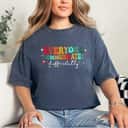 Support Autism Awareness Everyone Communicate Differently T-Shirt