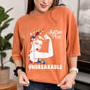 Womens Autism Mom Unbreakable Autism Awareness Day T-Shirt