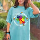 Teach Accept Understand Love Autism Awareness Teacher Puzzle T-Shirt Teach Accept Understand Love Autism Awareness Teacher Puzzle T-Shirt