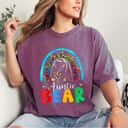 Autism Awareness Month Rainbow Auntie Bear Support Autistic T-Shirt Autism Awareness Month Rainbow Auntie Bear Support Autistic T-Shirt