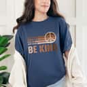 In A World Where You Can Be Anything Be Kind Melanin Autism T-Shirt