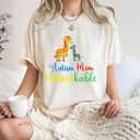 Womens Autism Mom Unbreakable Autism Awareness Be Kind T-Shirt
