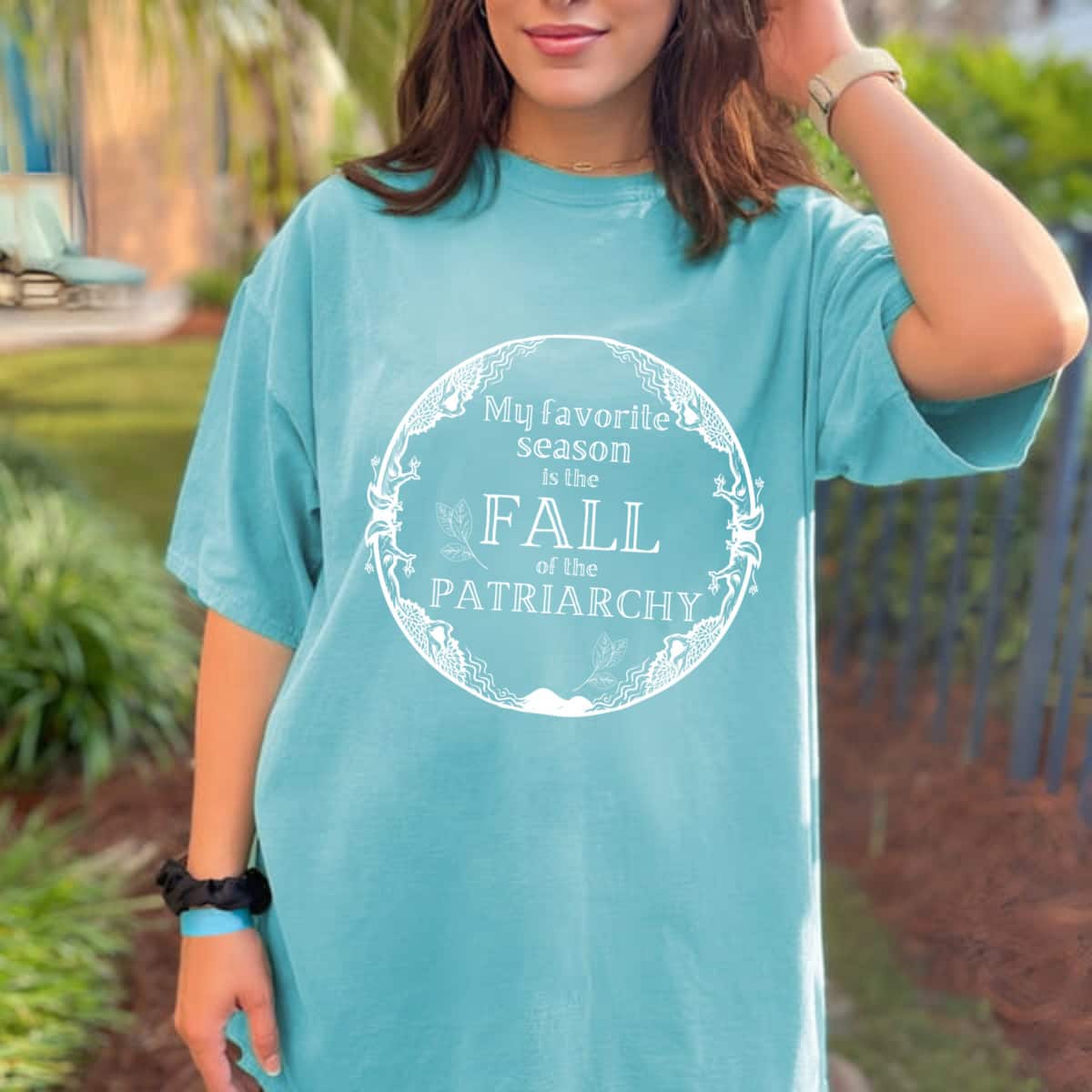 My Favorite Season Is Fall Of Patriarchy Feminist T-Shirt My Favorite Season Is Fall Of Patriarchy Feminist T-Shirt