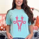 Uterus Middle Fingers Funny Pro-Choice & Feminist T-Shirt Uterus Middle Fingers Funny Pro-Choice & Feminist T-Shirt