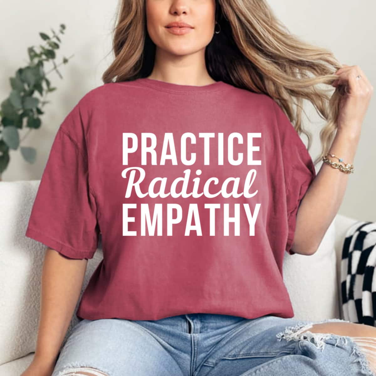 Practice Radical Empathy Feminist Equality T-Shirt Practice Radical Empathy Feminist Equality T-Shirt