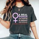 A Real Woman Is Whatever - Feminism Feminist Empowered T-Shirt A Real Woman Is Whatever - Feminism Feminist Empowered T-Shirt
