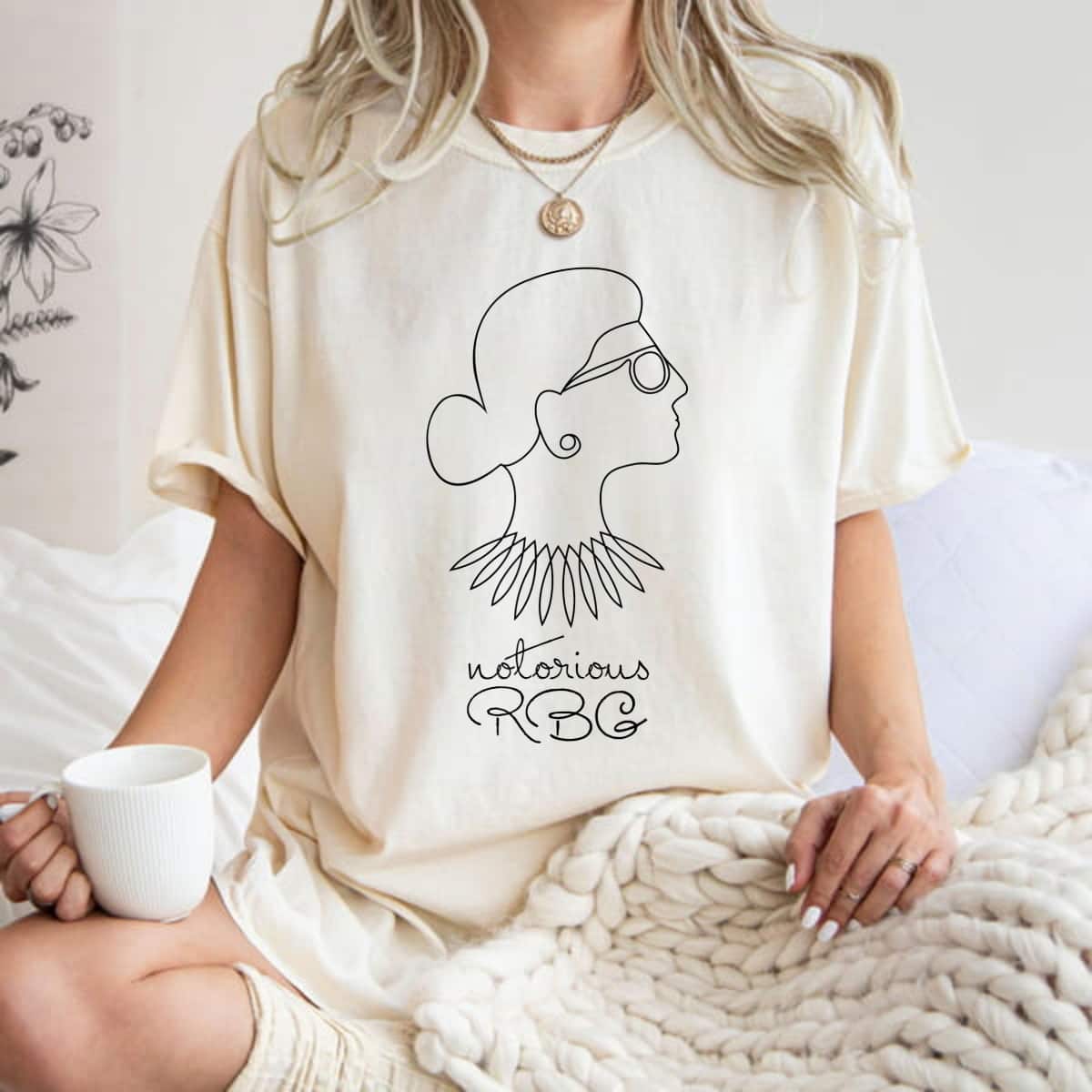 Feminist Notorious RBG Art T-Shirt Feminist Notorious RBG Art T-Shirt