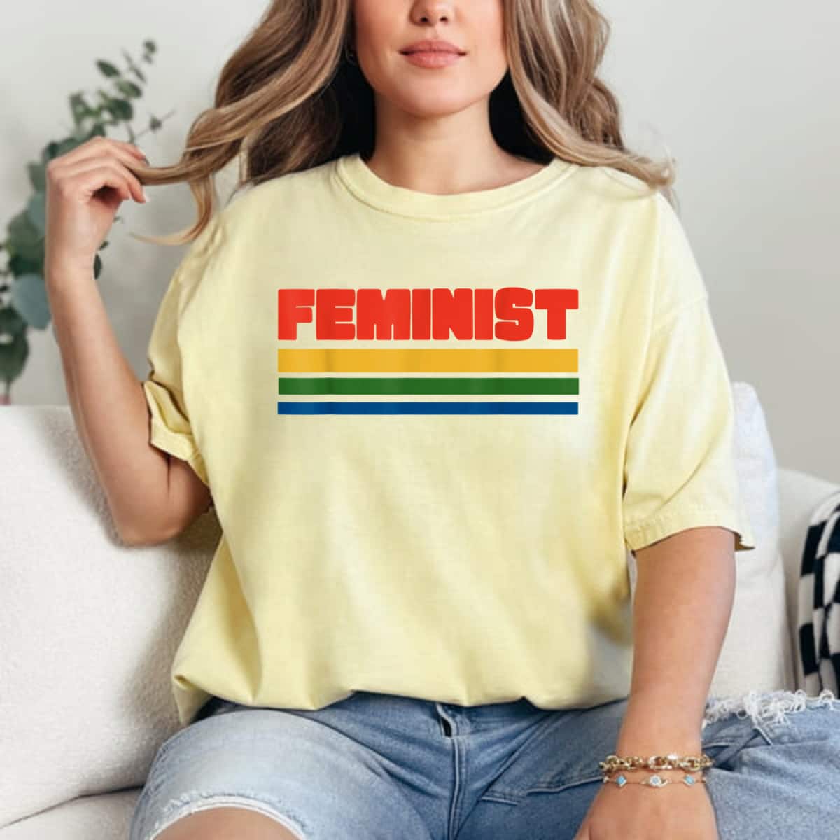 Retro Feminist 70s Style Vintage Feminism 1st Wave T-Shirt Retro Feminist 70s Style Vintage Feminism 1st Wave T-Shirt