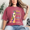 Womens A Strong Woman Stands Up For Herself Feminist Social Rights T-Shirt Womens A Strong Woman Stands Up For Herself Feminist Social Rights T-Shirt