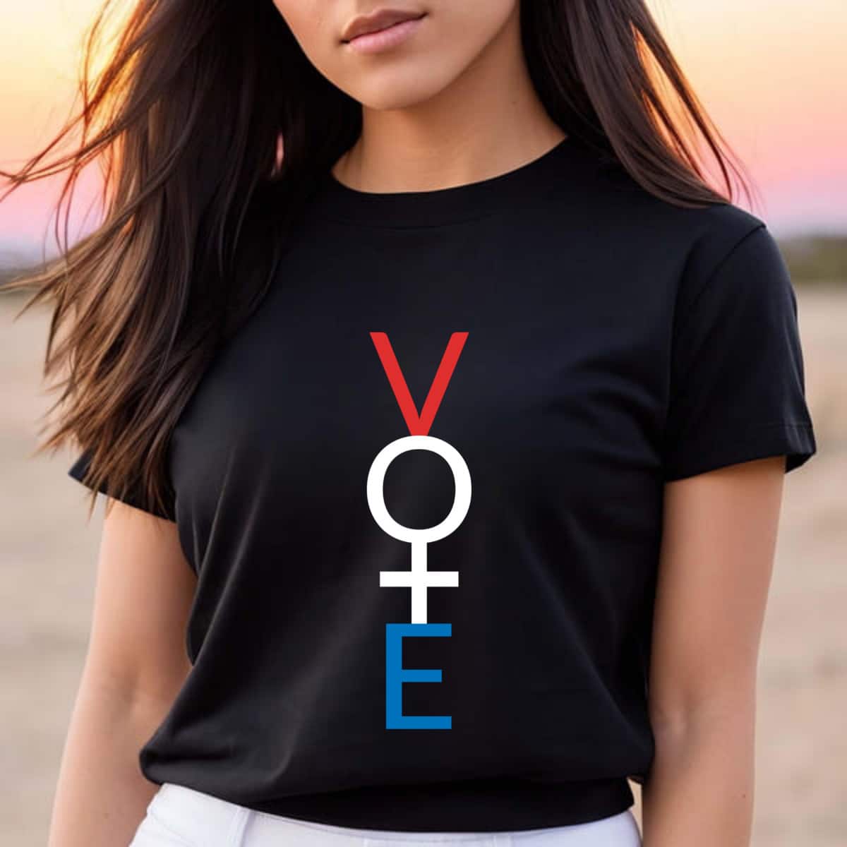 Feminist Vote Red White Blue Voting Election Gift T-Shirt Feminist Vote Red White Blue Voting Election Gift T-Shirt