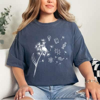 Science Cute Female Scientist Funny Steminist T-Shirt