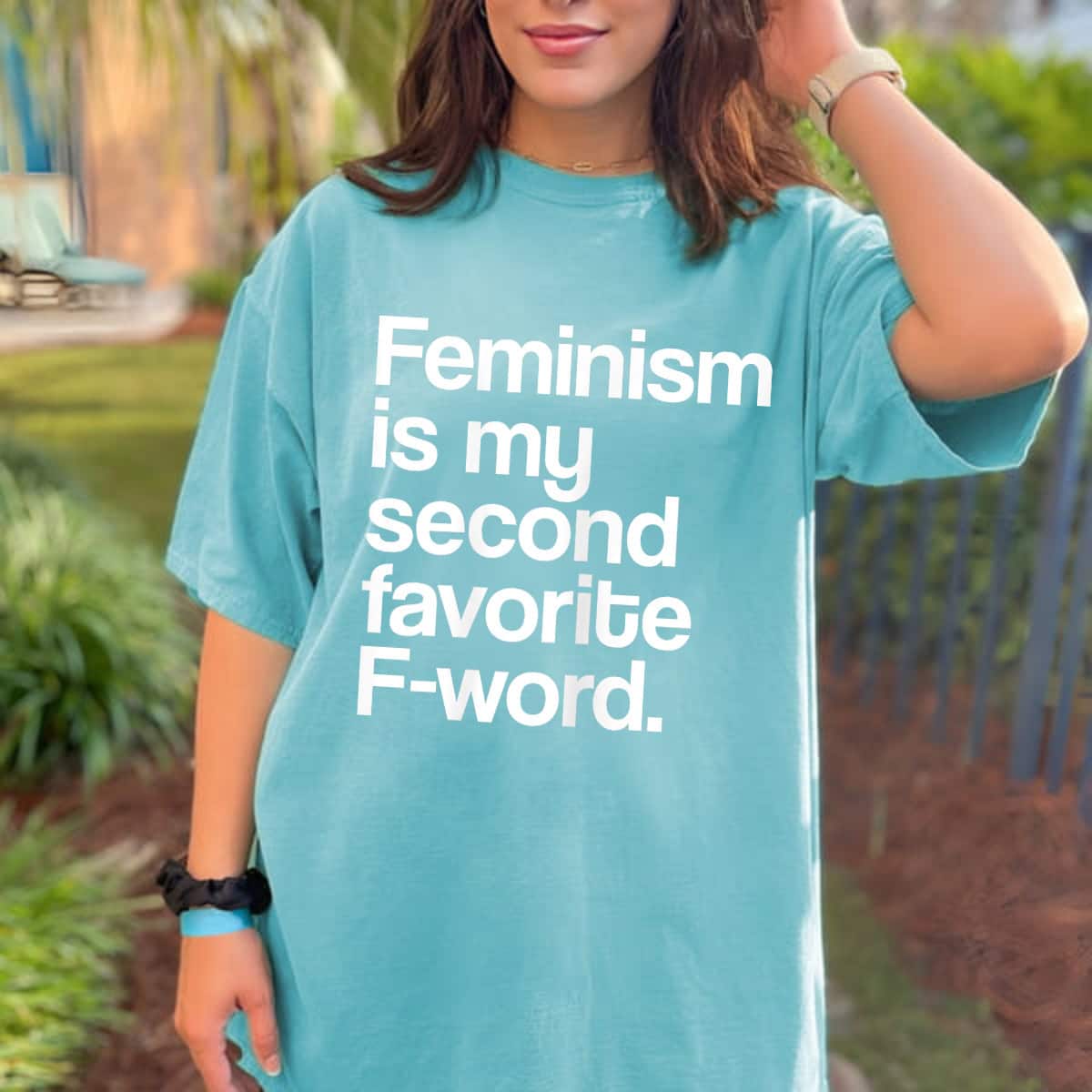 Feminism Is My Second Favorite F Word Feminist T-Shirt Feminism Is My Second Favorite F Word Feminist T-Shirt