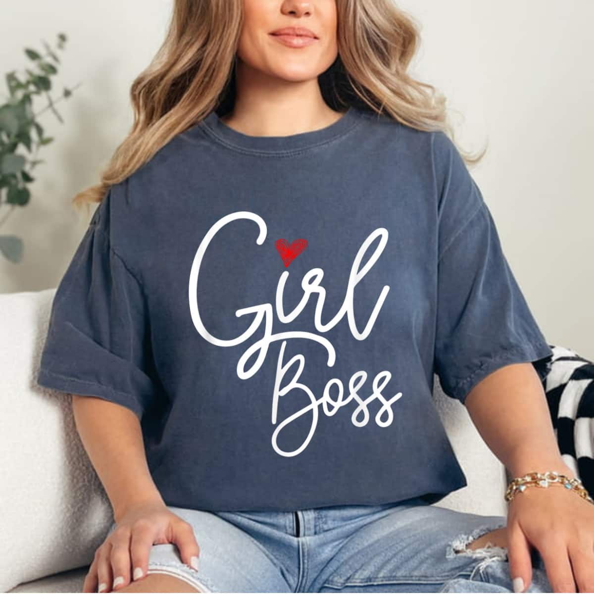 Girl Boss Gift Girl Building Her Empire Feminist Lady Boss T-Shirt Girl Boss Gift Girl Building Her Empire Feminist Lady Boss T-Shirt