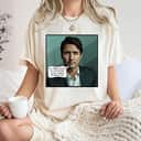 Justin Trudeau Feminist Quote Canadian Prime Minister T-Shirt