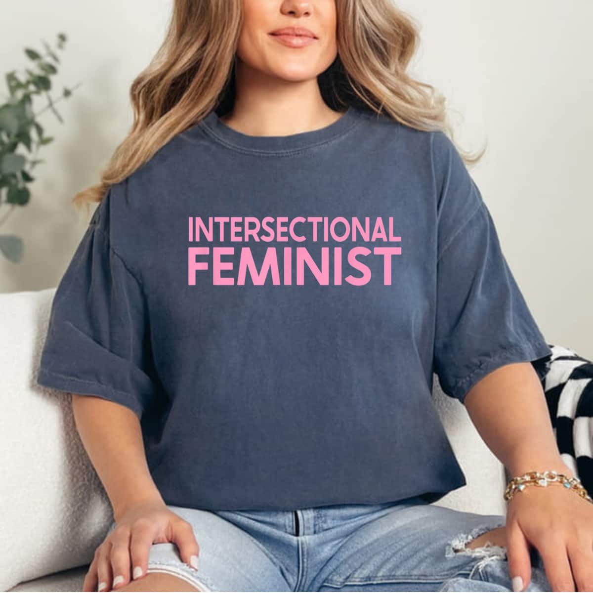 Radical Feminist AF Intersectional Feminism Girl Power T-Shirt Radical Feminist AF Intersectional Feminism Girl Power T-Shirt