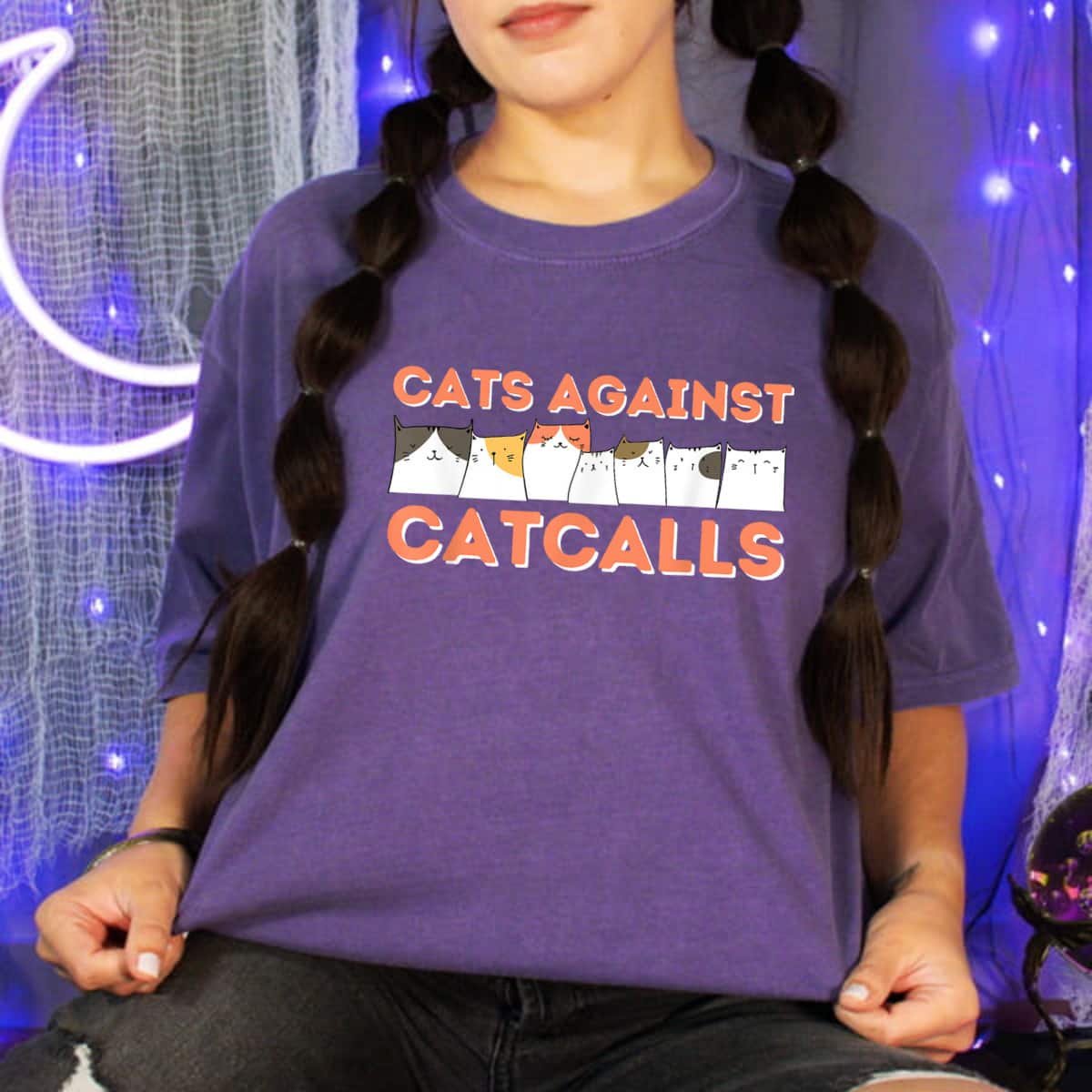 Cats Against Catcalls - Feminist Empowered Women Feminism T-Shirt Cats Against Catcalls - Feminist Empowered Women Feminism T-Shirt
