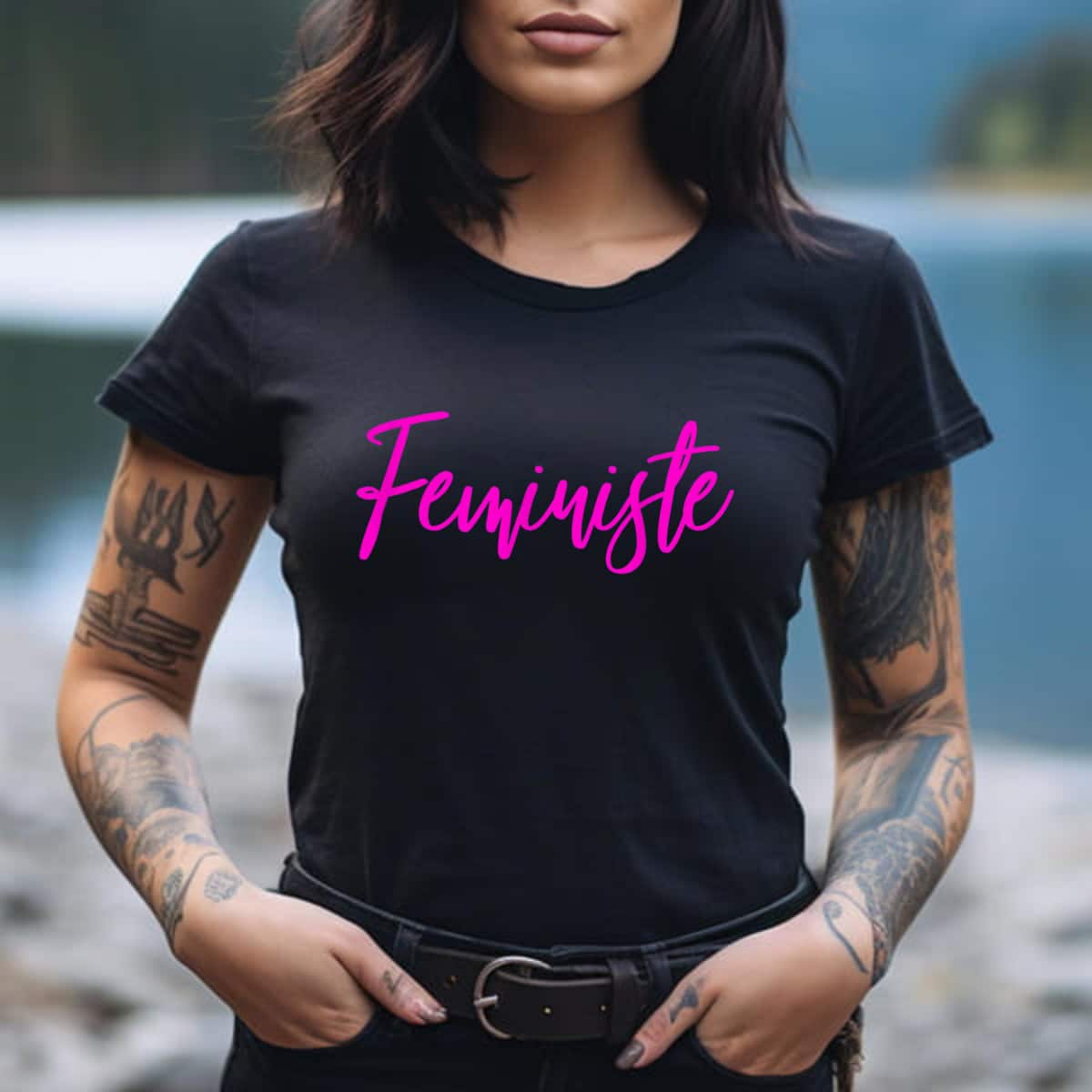 Feministe - French Word For Feminist Rights T-Shirt Feministe - French Word For Feminist Rights T-Shirt
