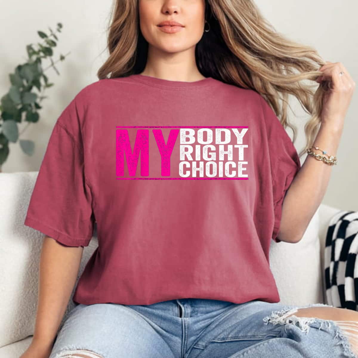 My Body My Right My Choice - Feminist Pro Choice T-Shirt My Body My Right My Choice - Feminist Pro Choice T-Shirt