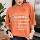 My Feminist Agenda Cool Feminist Feminism T-Shirt