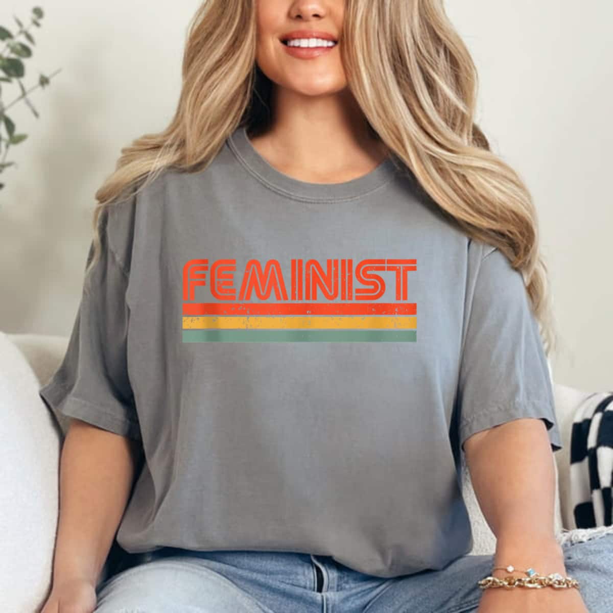 Retro Feminist 70s Style Feminism T-Shirt Retro Feminist 70s Style Feminism T-Shirt