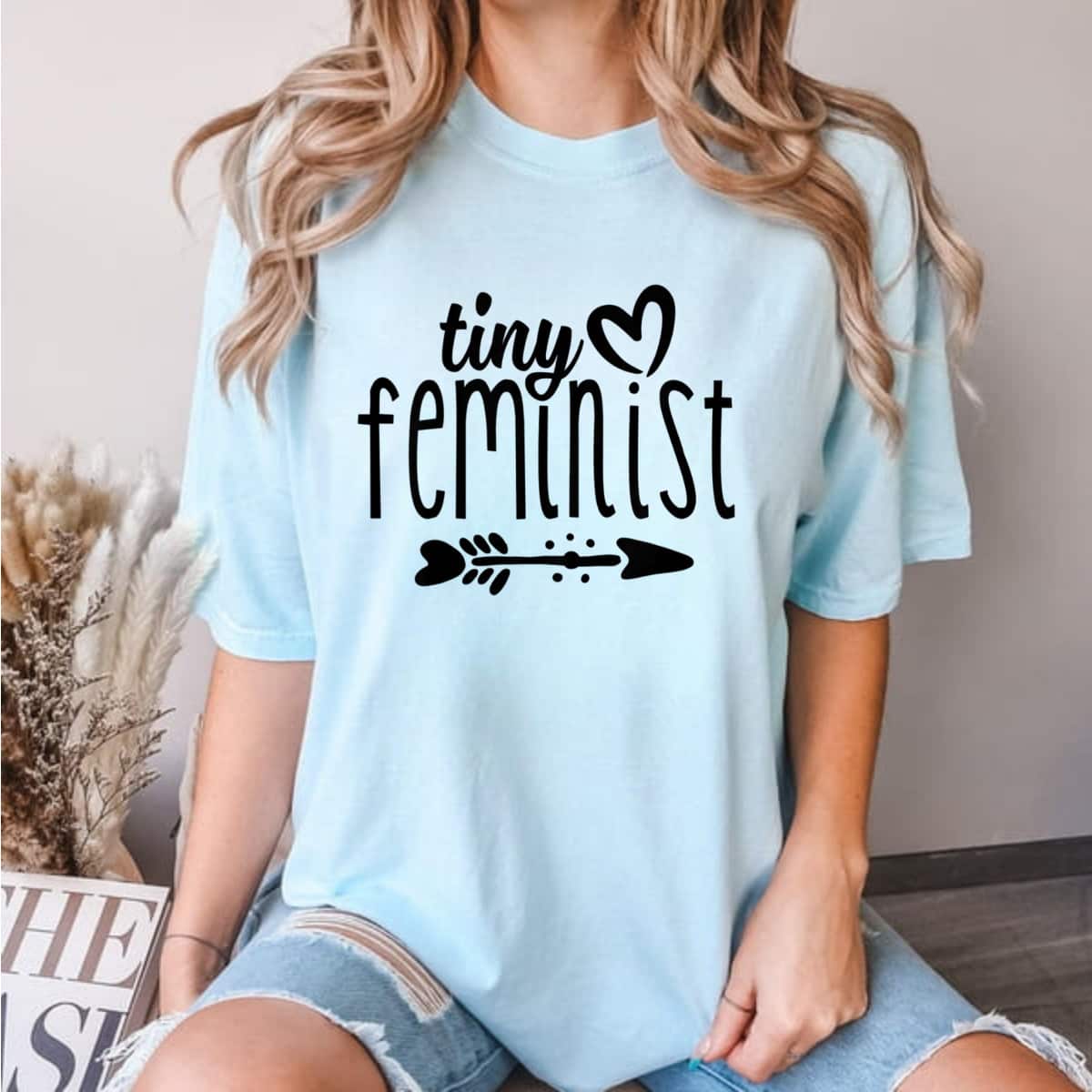 Kids Tiny Feminist Cute Feminist Feminism Baby Girl Toddler T-Shirt Kids Tiny Feminist Cute Feminist Feminism Baby Girl Toddler T-Shirt