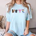 Womens Vote Feminist Rights Femi Book Symbol T-Shirt