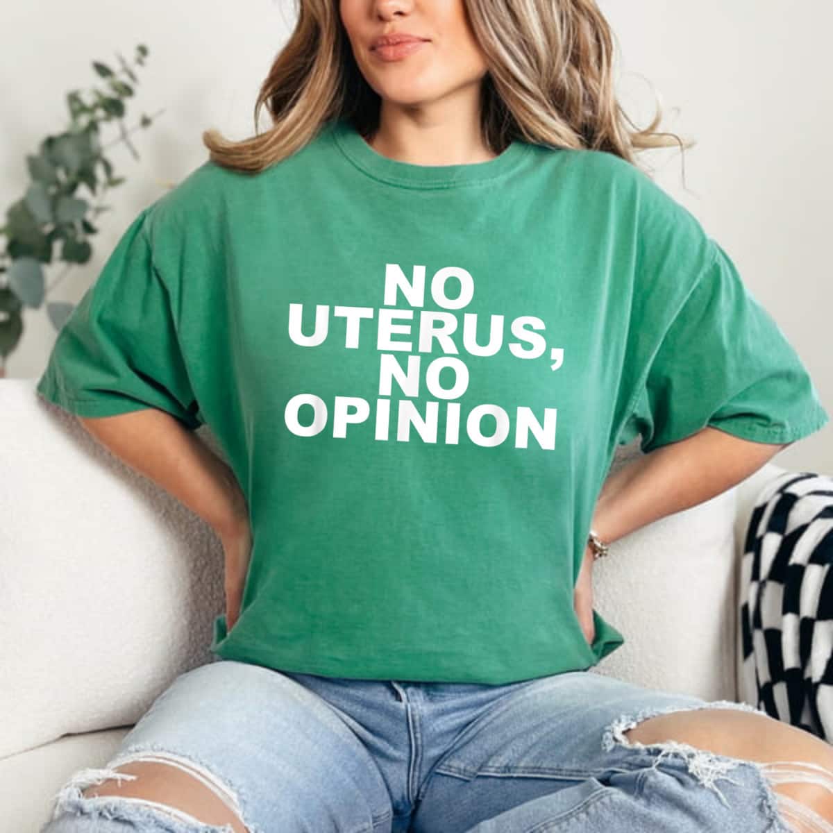 No Uterus, No Opinion Feminist T-Shirt No Uterus, No Opinion Feminist T-Shirt