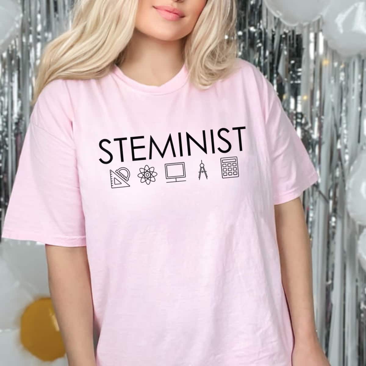 STEMINIST Science Feminist Meme Scientists STEM Scientist T-Shirt STEMINIST Science Feminist Meme Scientists STEM Scientist T-Shirt