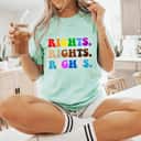 Pride Rights Equality LGBT Black Lives Matter Human Rights T-Shirt