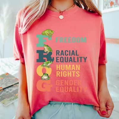 Gender Equality Freedom Tadpole Toad Frog T-Shirt