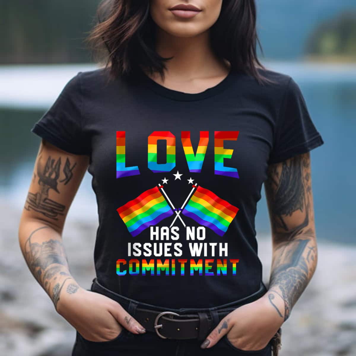 Love Has No Issues LGBTQ Gay Wedding Equality Pride Month T-Shirt Love Has No Issues LGBTQ Gay Wedding Equality Pride Month T-Shirt