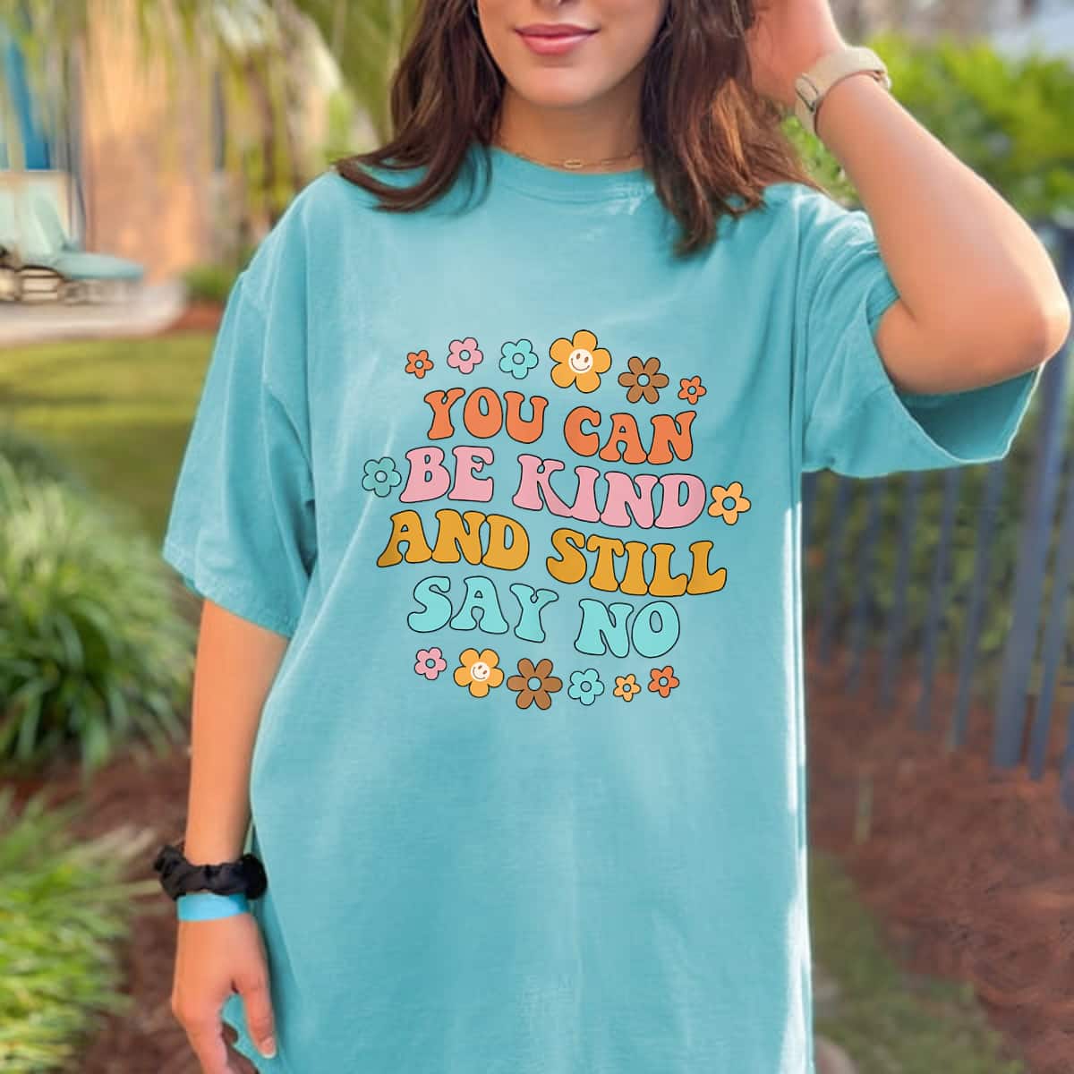 You Can Be Kind & Still Say No Inspired Kindness Positive T-Shirt You Can Be Kind & Still Say No Inspired Kindness Positive T-Shirt