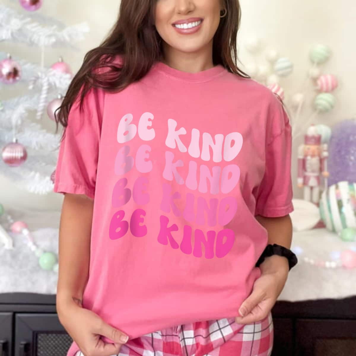 Kindness Be Kind Be Kind Be Kind Be Kind Be Kind Girls T-Shirt Kindness Be Kind Be Kind Be Kind Be Kind Be Kind Girls T-Shirt