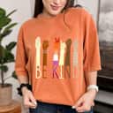 Be Kind Sign Language Hand Talking LGBT Lesbian Flag Pride T-Shirt