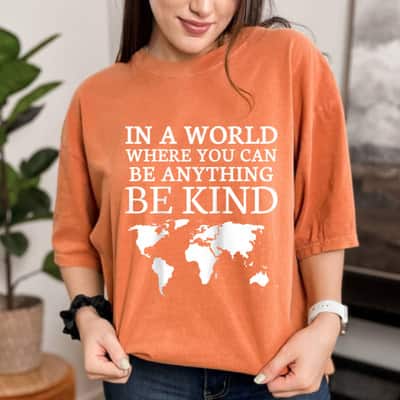 Mens Be Kind Kindness Day Unity Day Anti Bullying Awareness T-Shirt