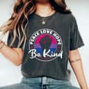 Bi Flag Pride Lgbtq Peace Love Hope Be Kind Pride T-Shirt Bi Flag Pride Lgbtq Peace Love Hope Be Kind Pride T-Shirt