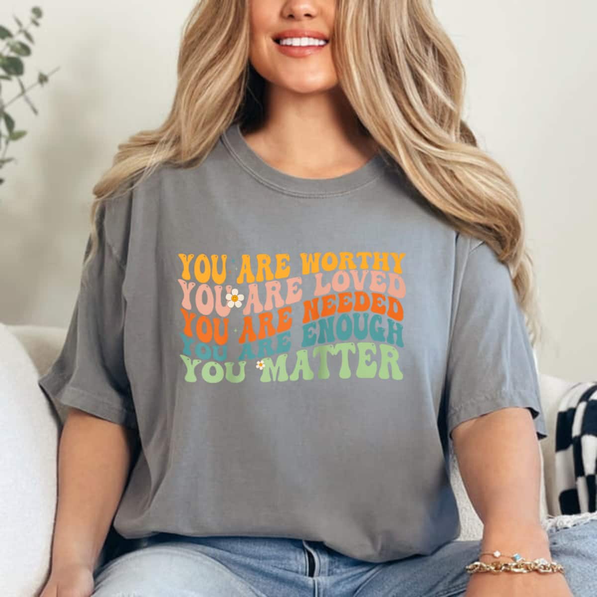 You Matter Kindness Be Kind Groovy Mental Health T-Shirt You Matter Kindness Be Kind Groovy Mental Health T-Shirt